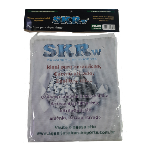SKRw BOLSA MAT.FILT. FB-05 28X32CM MALHA FINA BR