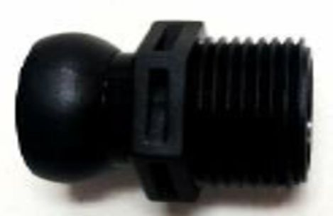 SKRw LOC LINE 1/2" CONECTOR NIP PRETO