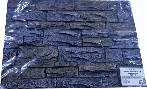 SKRw PAINEL DECORATIVO 3D 60X45X3CM B3-3