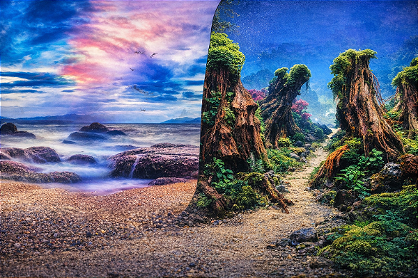 SKRw PAINEL IMAGEM DECOR 40CM 15MT COD-8015/8016