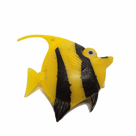 SKRw PEIXE FLUTUANTE F-20 COM 1 UN.(AMAR./PRETO)