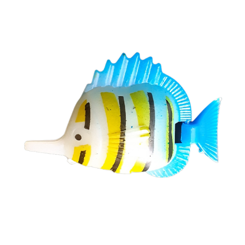 SKRw PEIXE FLUTUANTE F-48 COM 1 UN.(AMARELO/VERDE)