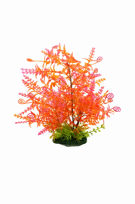 SKRw PLANTA ARTIFICIAL K-719 12X28CM LARANJA/ROS