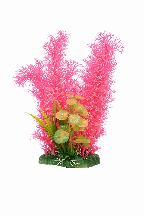 SKRw PLANTA ARTIFICIAL LX-M 664 12X24CM ROSA/VD/LR