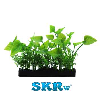 SKRw PLANTA ARTIFICIAL M-471 18X10CM FOLHA LAR.VED