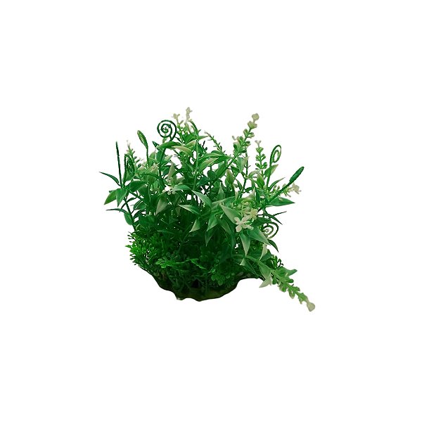 SKRw PLANTA ARTIFICIAL M-537 12X12CM VERDE/BRANCA