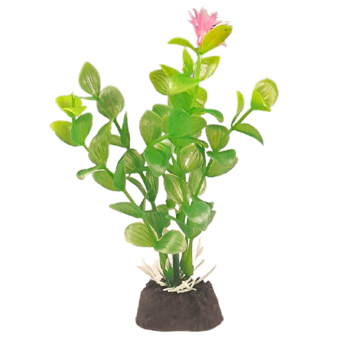 SKRw PLANTA ARTIFICIAL S-413 13CM - VERDE FLOR ROS