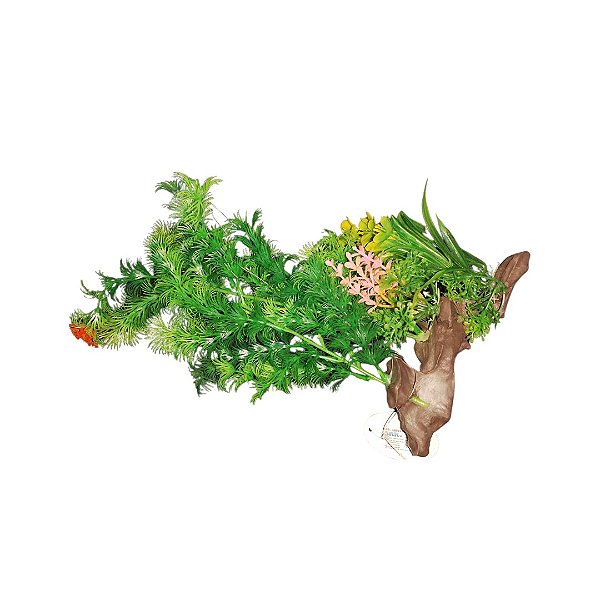 SKRw PLANTA ARTIFICIAL T 813 15X30CM VERDE CABOMBA