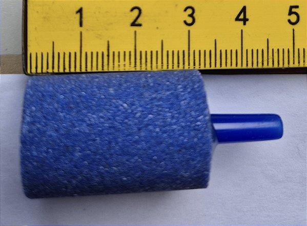 SKRw POROSA CILINDRICA AZUL Nº09 - 20X30X4 mm