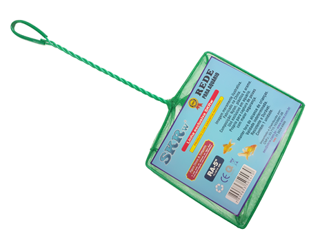 SKRw REDE P/ AQUARIO 5" 12X10X30CM