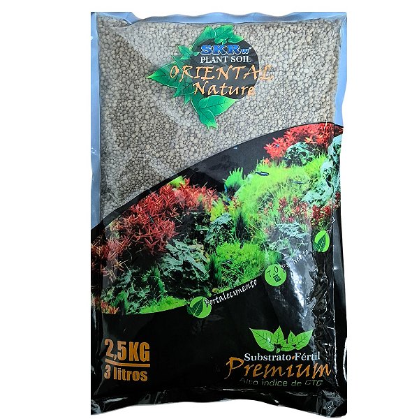 SKRw SUBSTRATO FERTIL PLANT SOIL MARROM 2.5K Com 10 unidades