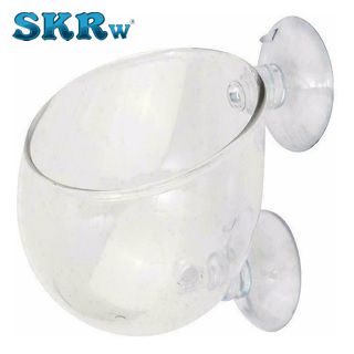 SKRw VASO DE VIDRO COM VENTOSA PARA PAISAGISMO 5,5X5CM