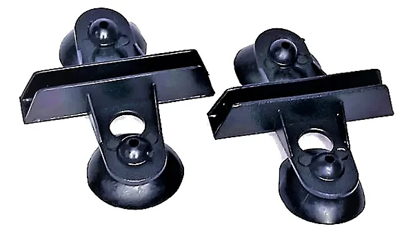 SKRw VENTOSA SUPORTE DIVISORIADE COLMEIA PRETA COM 2 UNIDADES