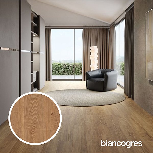 Piso Vinílico Nobile Biancogres 2,5 mm cores - Caixa 3,95 m²