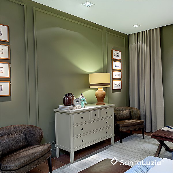 Rodameio Boiserie Santa Luzia 466 Moldura Branco 3cm em Poliestireno – Barra 2,40m