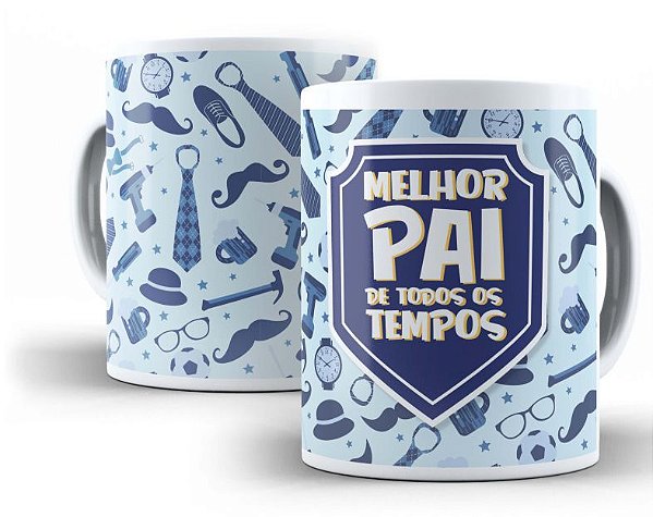 Caneca Porcelana Presente Melhor Pai