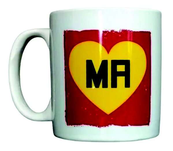 Caneca Branca Mamonas Assassinas Love