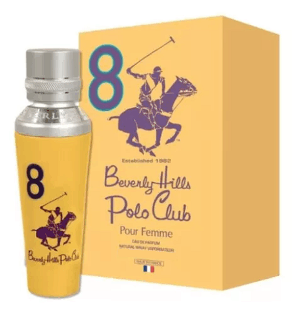 Perfume Beverly Hills Polo Club 8 Colônia Feminina 50ml