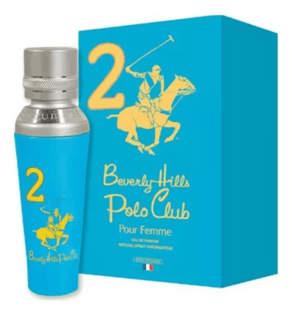 Perfume Beverly Hills Polo Club 2 Colônia Feminina 50ml
