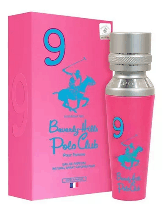 Perfume Beverly Hills Polo Club 9 Colônia Feminina 50ml