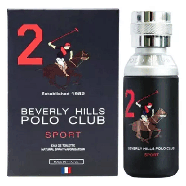 Perfume Beverly Hills Polo Club Sport 2 Colônia Masculina 50ml