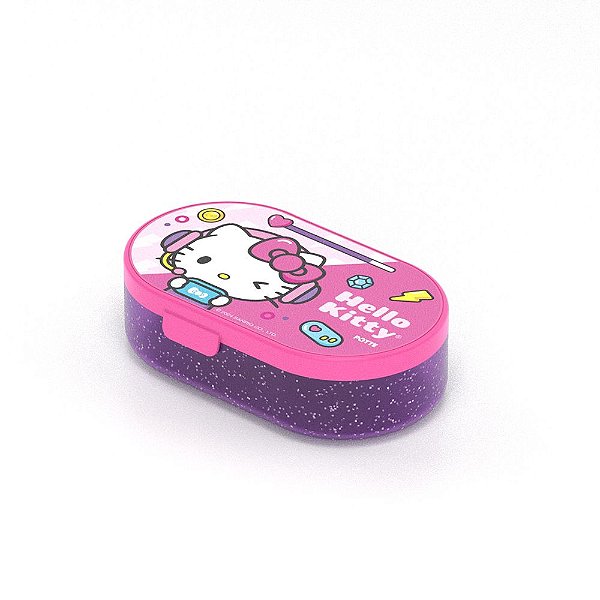 Organizador To Go Com Tampa - Hello Kitty