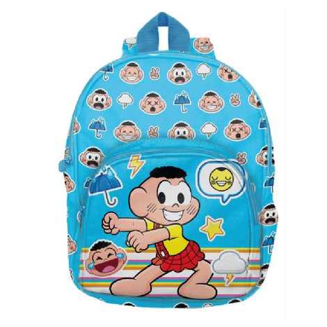 Bolsa mochila Pequena Cascão Monimoji Turma da Monica