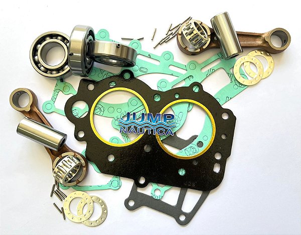 BIELA YAMAHA 15 FM 15 GM ROLAMENTO JOGO JUNTAS KIT