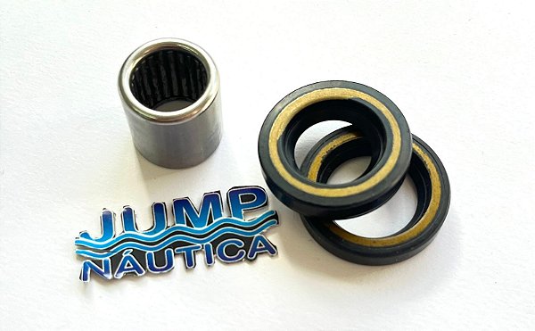 ROLAMENTO AGULHA EIXO CARDAN YAMAHA 15 FM DM GM E RETENTOR KIT