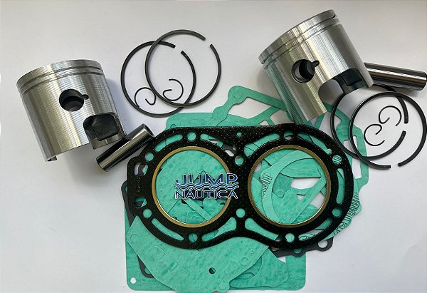 PISTAO SUZUKI 25 - 30 + JUNTAS KIT MOTOR STD