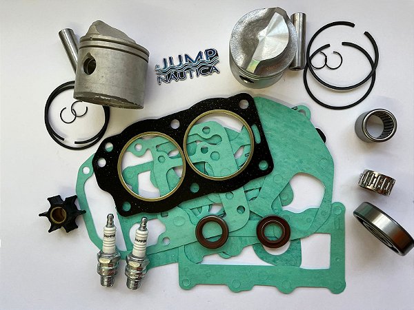 PISTAO JOHNSON 15HP 93 UP STD KIT MOTOR