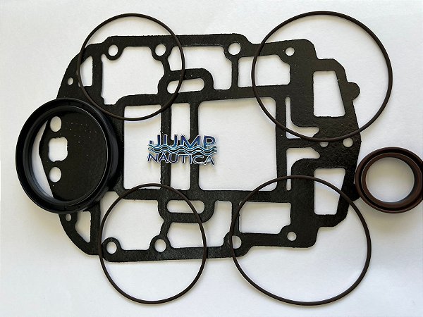 JOGO JUNTAS JOHNSON 90- 15 V4 60G PARCIAL COM RETENTOR KIT