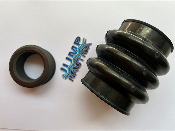 BORRACHA SANFONADA ANEL CARBONO GTI 130 - 155 + KIT