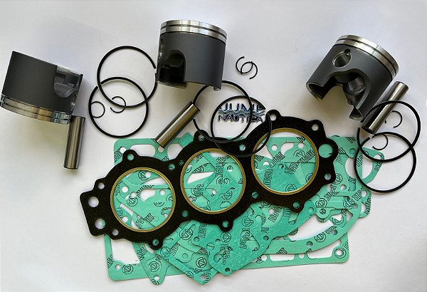 PISTÃO JOHNSON 70 3 Cil KIT MOTOR STD