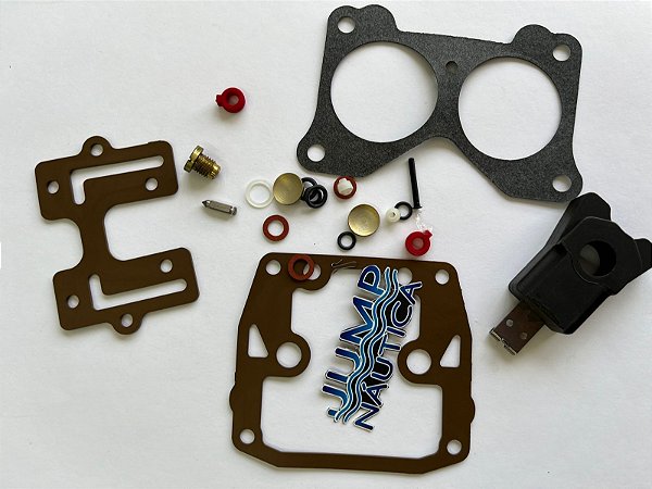 REPARO CARBURADOR JOHNSON 85 a 235 V4-V6