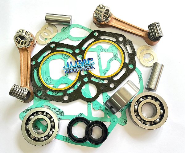 BIELA MERCURY 25 SEA PRO ROLAMENTO JOGO JUNTAS E RETENTOR KIT