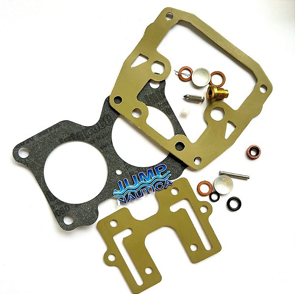 REPARO CARBURADOR JOHNSON 85 a 235 HP V4-V6 ANTIGO
