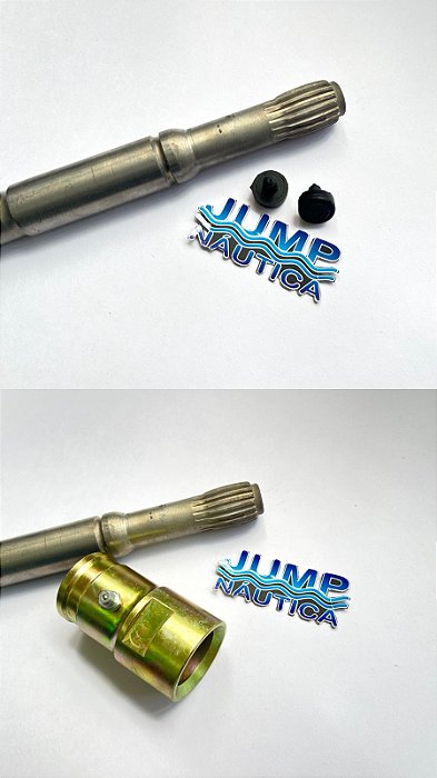 KIT TRANSMISSAO SEA DOO 720 EIXO 46 CM E VOLANTE PTO