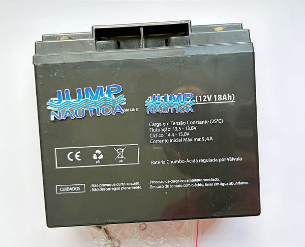BATERIA JET 12V 18A SEA DOO 2T - YAMAHA 2T E 4 TEMPOS - KAWASAKI 2 TEMPOS