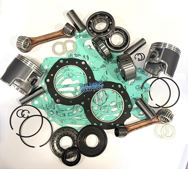 PISTAO YAMAHA 700 BIELA ROLAMENTO E RETENTOR STD KIT