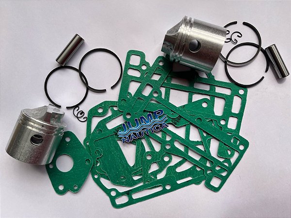 PISTAO YAMAHA 8 C STD & JUNTAS KIT