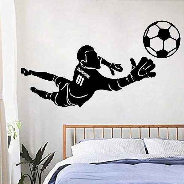 Goleiro em Defesa Nome e Número