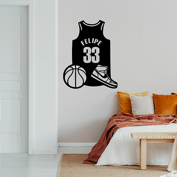 Camisa Basquete Personalizada Nome e Número