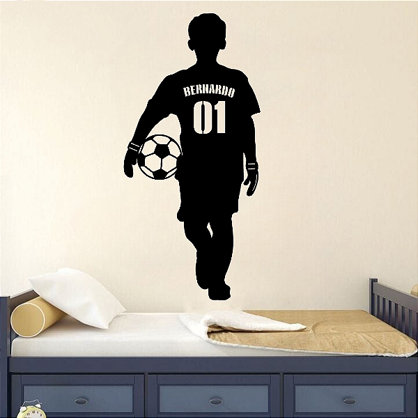 Goleiro Menino Nome e Número