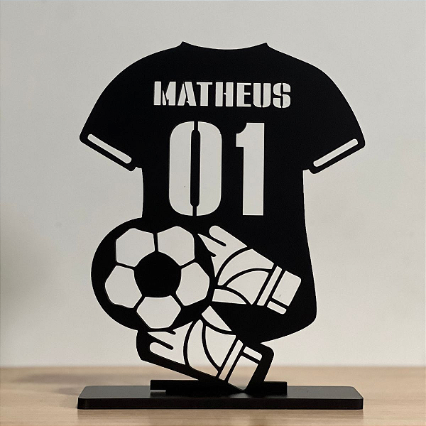 Camisa Goleiro Troféu Nome e Número