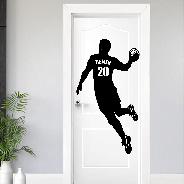 Handebol Arremesso Masculino Nome e Número