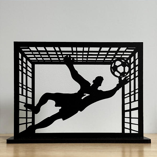 Goleiro Trave Troféu Número