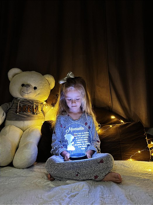 Luminária LED em Acrílico Personalizada