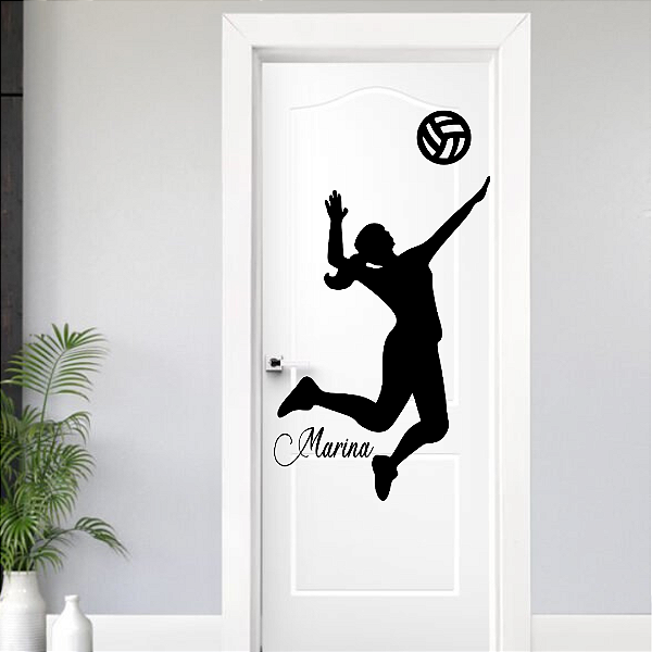 Jogadora Vôlei Feminino com Nome