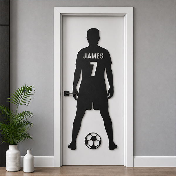 Jogador Futebol Clássico Nome e Número